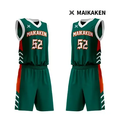 Permainan bola keranjang memakai baju yang serasi dengan permainan rasmi JBA. set seluar